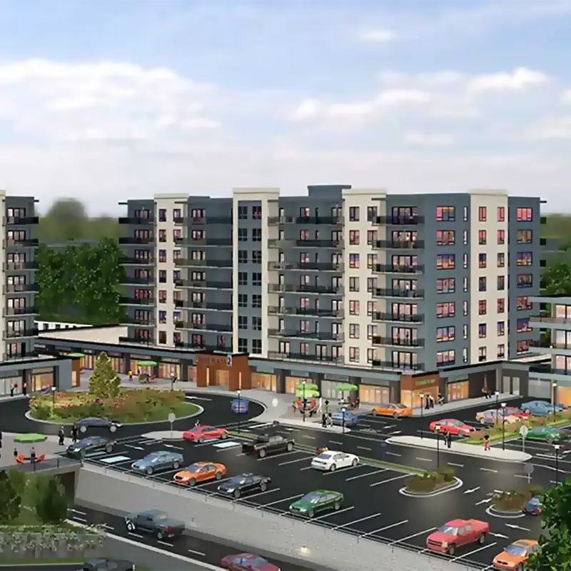 Boss Plaza rendering by United Gulf Developments in Halifax