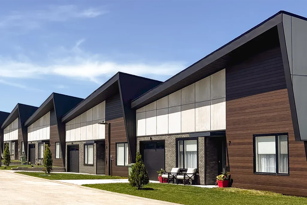 Shiraz Gardens townhouses in Hammonds Plains, Nova Scotia developed by Navid Saberi of Halifax